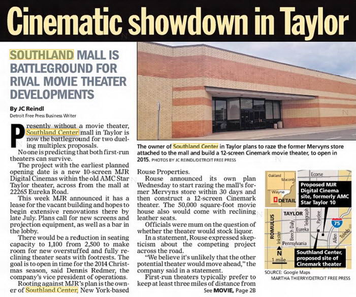 Southland Center - 2014 ARTICLE ON THEATERS